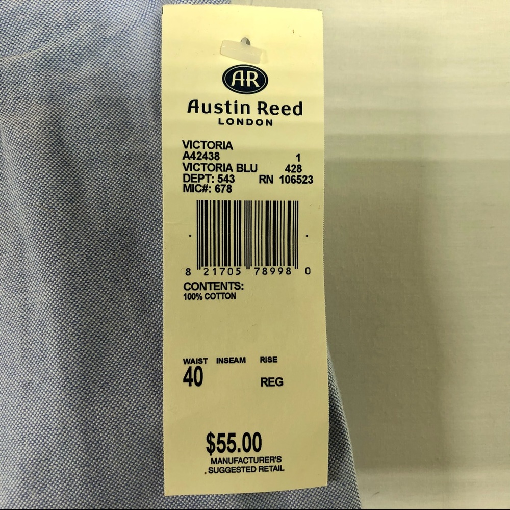 NWT Austin Reed Men's Shorts Waist 40 - Picture 7 of 7
